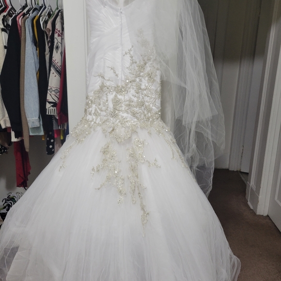 David Tutera Mermaid Style Wedding Gown - Picture 4 of 4